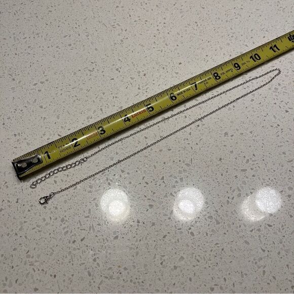 Crushed Stone Silver Color Tree Of Life Necklace - Picture 8 of 10